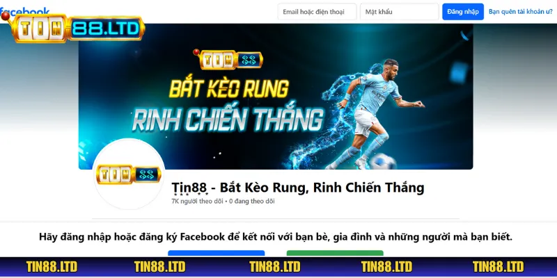 Hướng dẫn cách nhờ hỗ trợ qua các trang mạng xã hội của trang cược